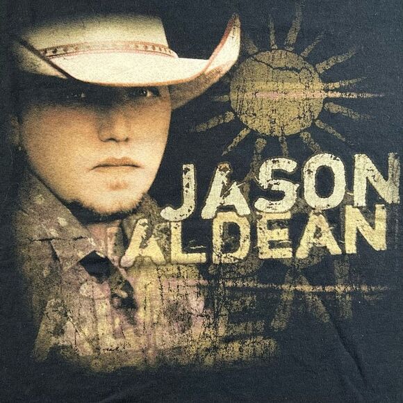 Vintage Y2K Jason Aldean Tour Tee - Picture 2 of 7